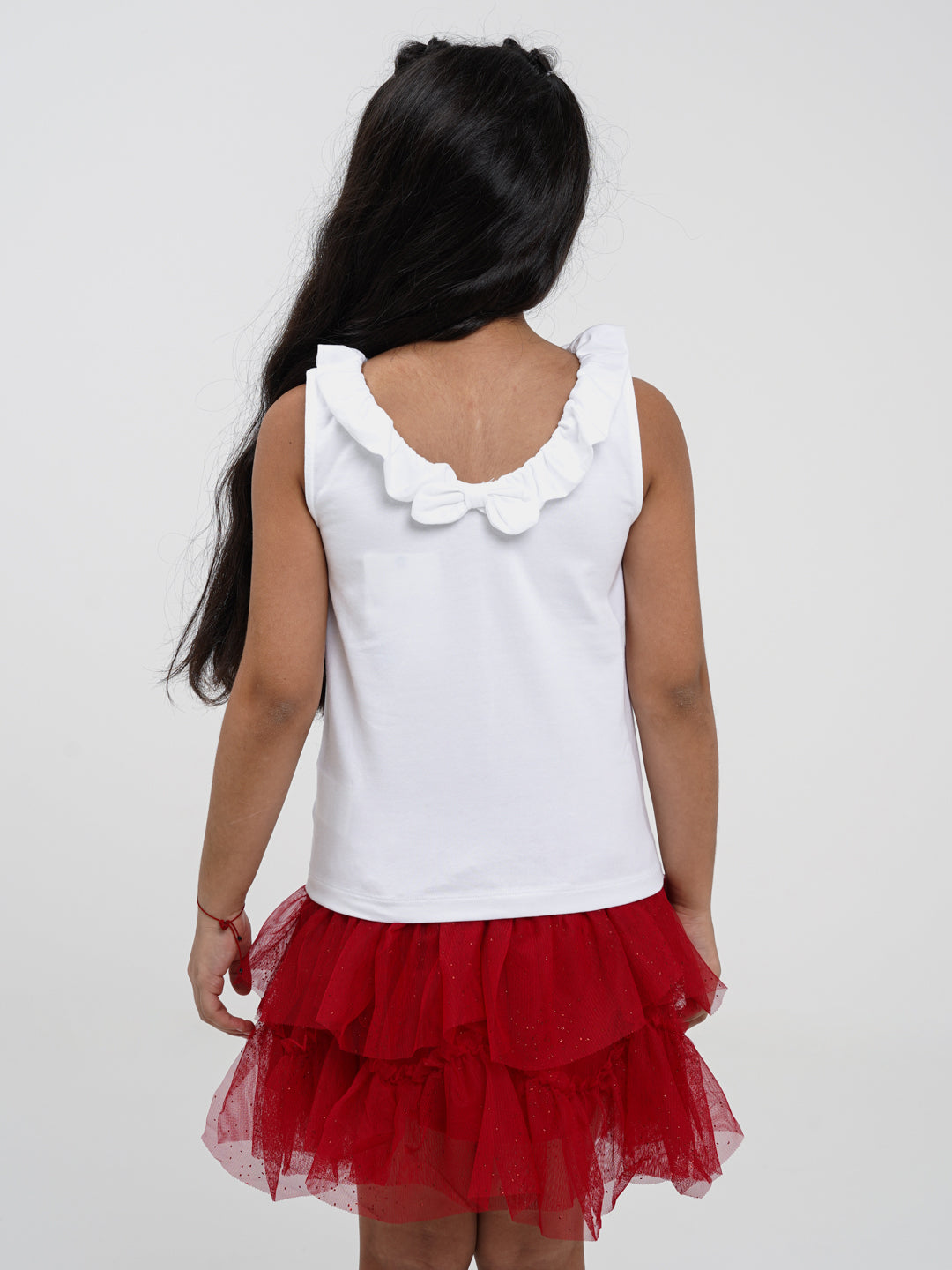 Mayoral kız çocuk yazlıkbaskılı tişört  3022