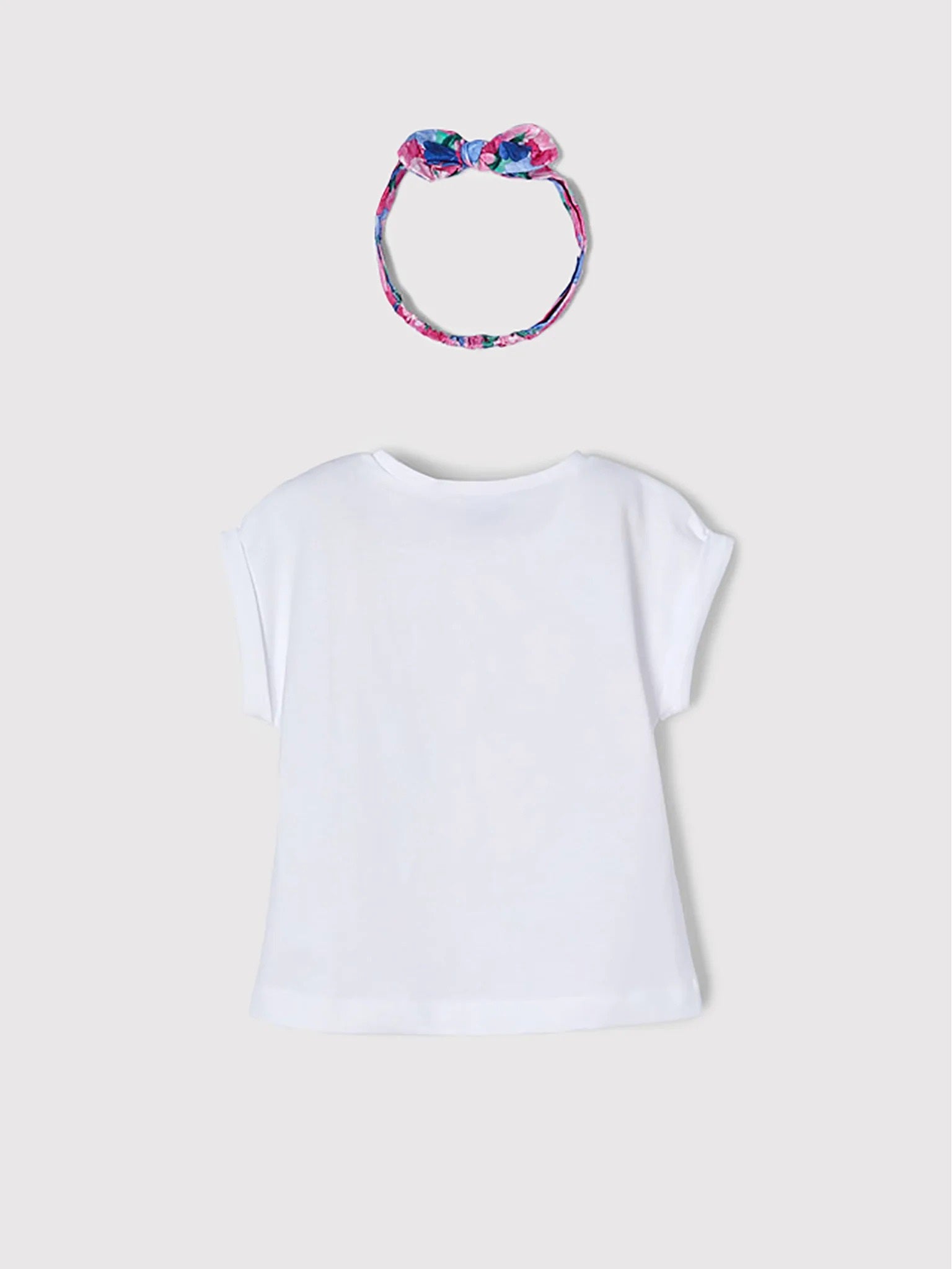 Mayoral Kız Çocuk  Tişört  bandana  Set 3040