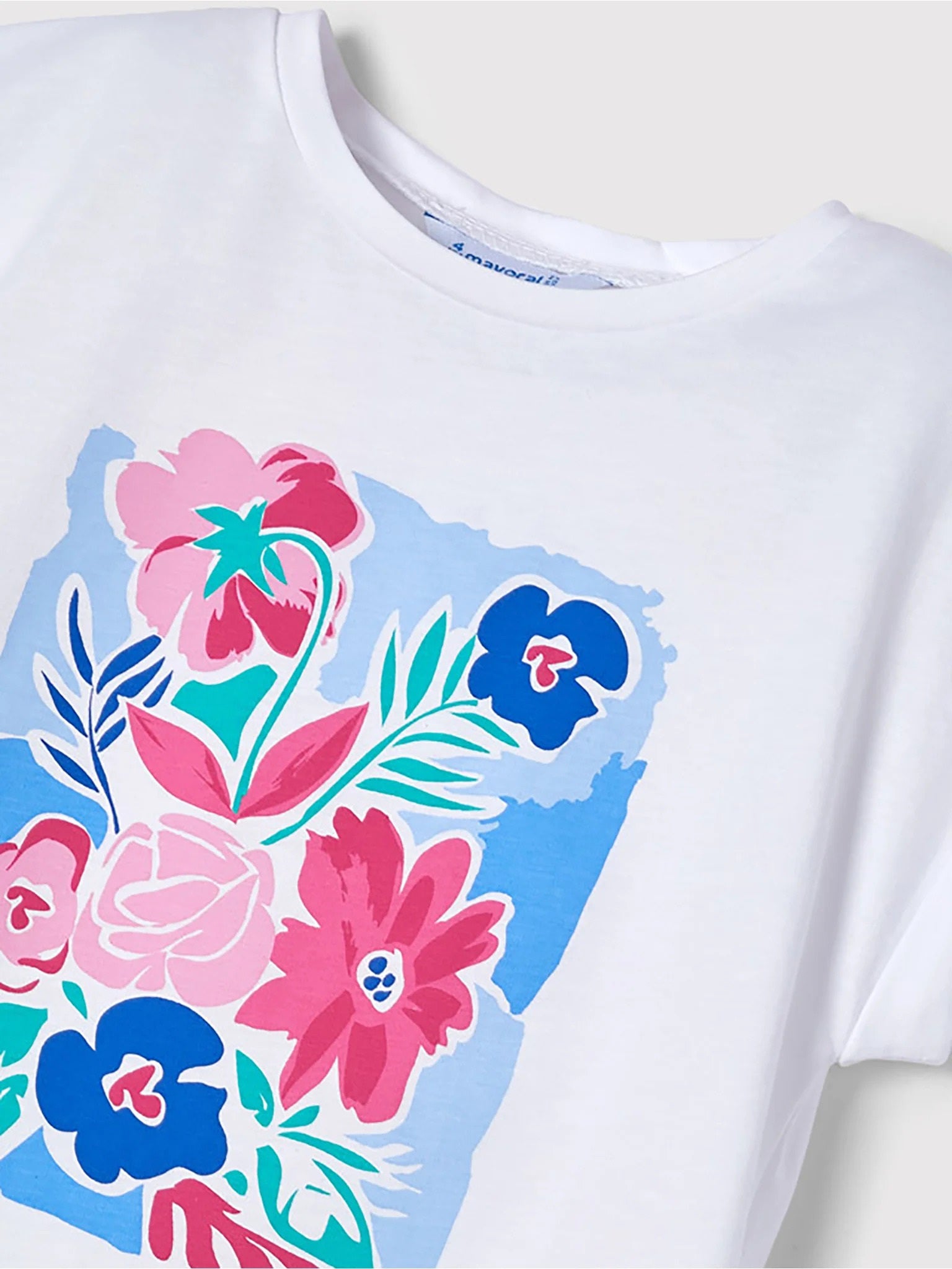 Mayoral Kız Çocuk  Tişört  bandana  Set 3040