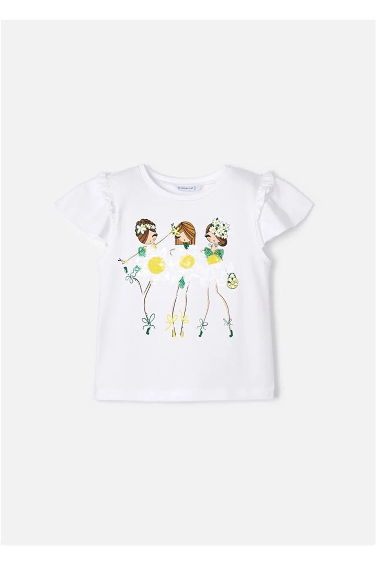 Mayoral Kız Çocuk  yazlık  Tişört   3055