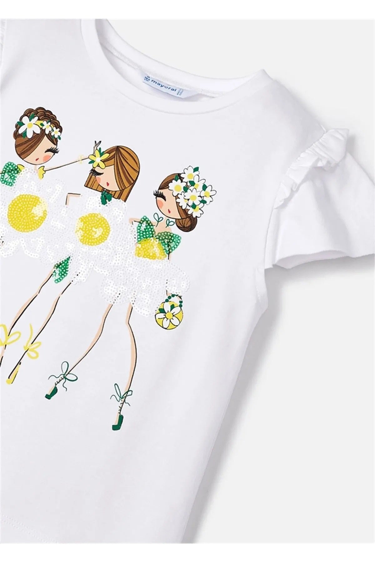 Mayoral Kız Çocuk  yazlık  Tişört   3055