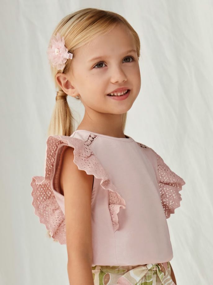 Mayoral kız çocuk yazlık tişört 3082