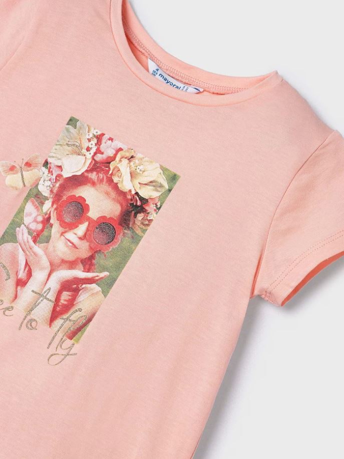 Mayoral kız çocuk yazlık tişört 3090