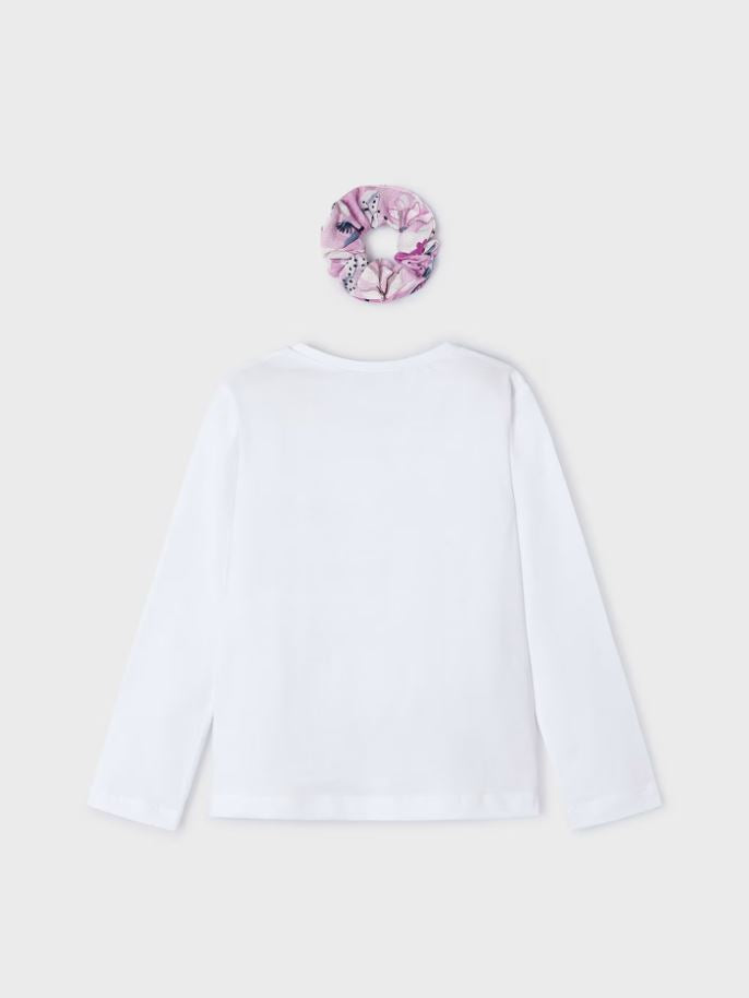 Mayoral kız çocuk  tişört saç bandı set 3092