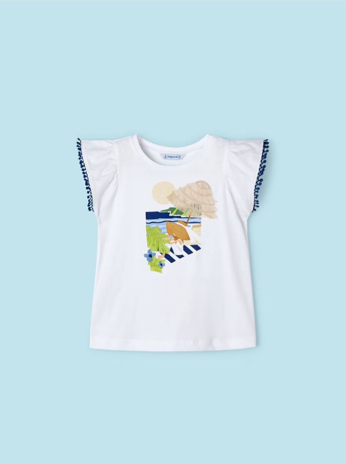 Mayoral kız çocuk yazlık tişört 3096