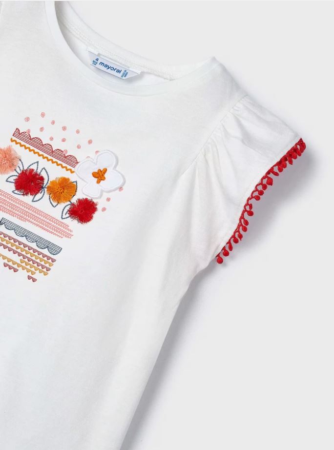 Mayoral kız çocuk yazlık tişört 3096