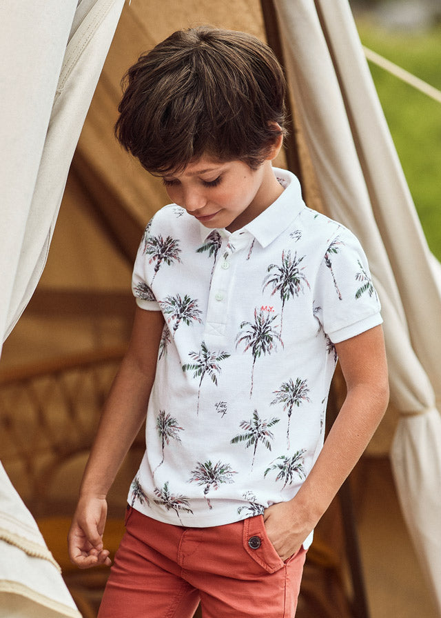 Mayoral erkek çocuk polo yaka tişört 3102
