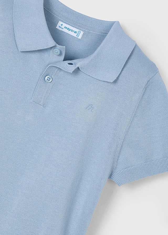 Mayoral erkek bebek merserize polo yaka yazlık tişört 3104