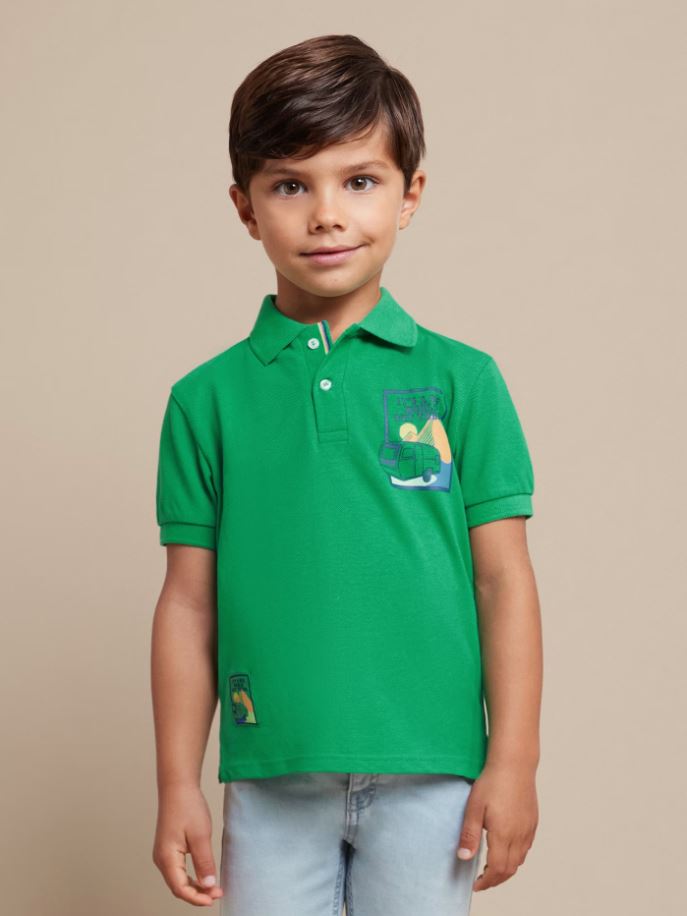 Mayoral erkek çocuk polo yaka tişört 3106