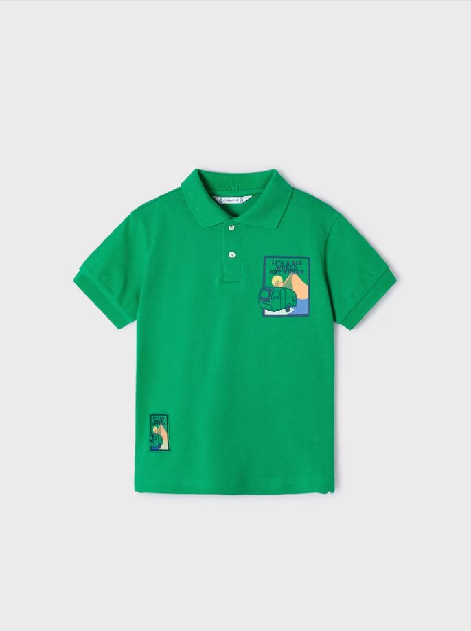 Mayoral erkek çocuk polo yaka tişört 3106