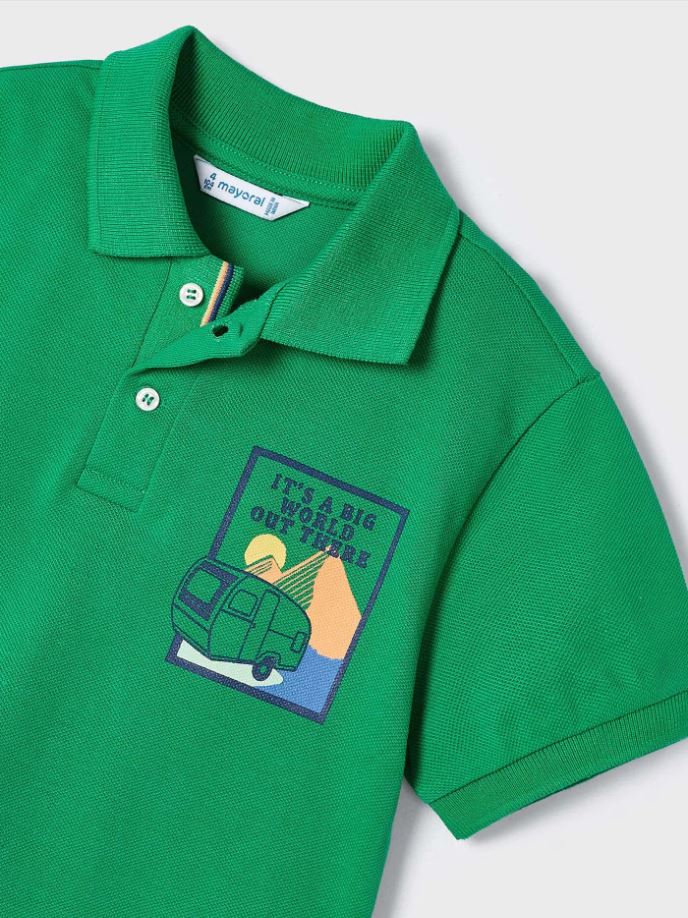 Mayoral erkek çocuk polo yaka tişört 3106