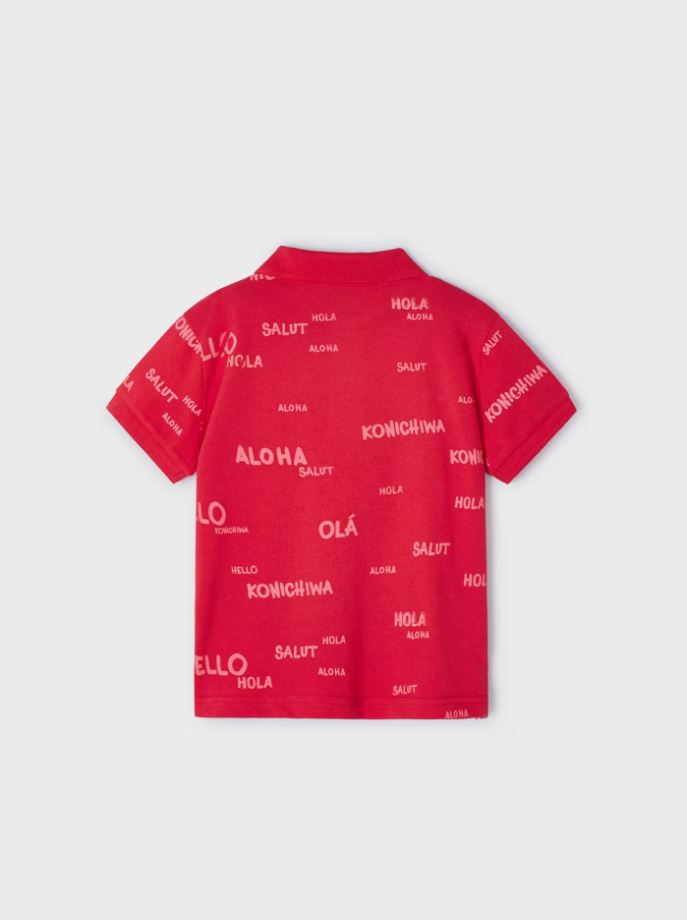 Mayoral erkek çocuk  polo yaka tişört 3107