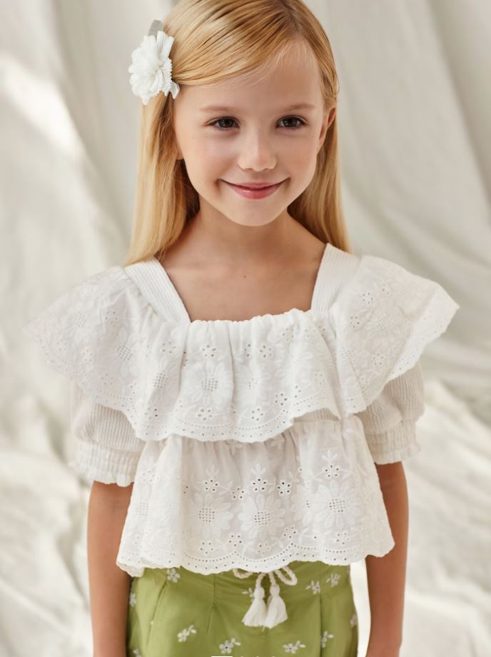 Mayoral kız çocuk yazlık tişört 3178