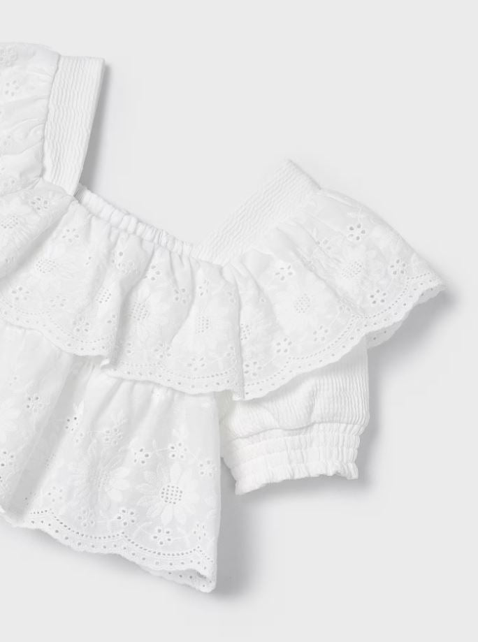 Mayoral kız çocuk yazlık tişört 3178