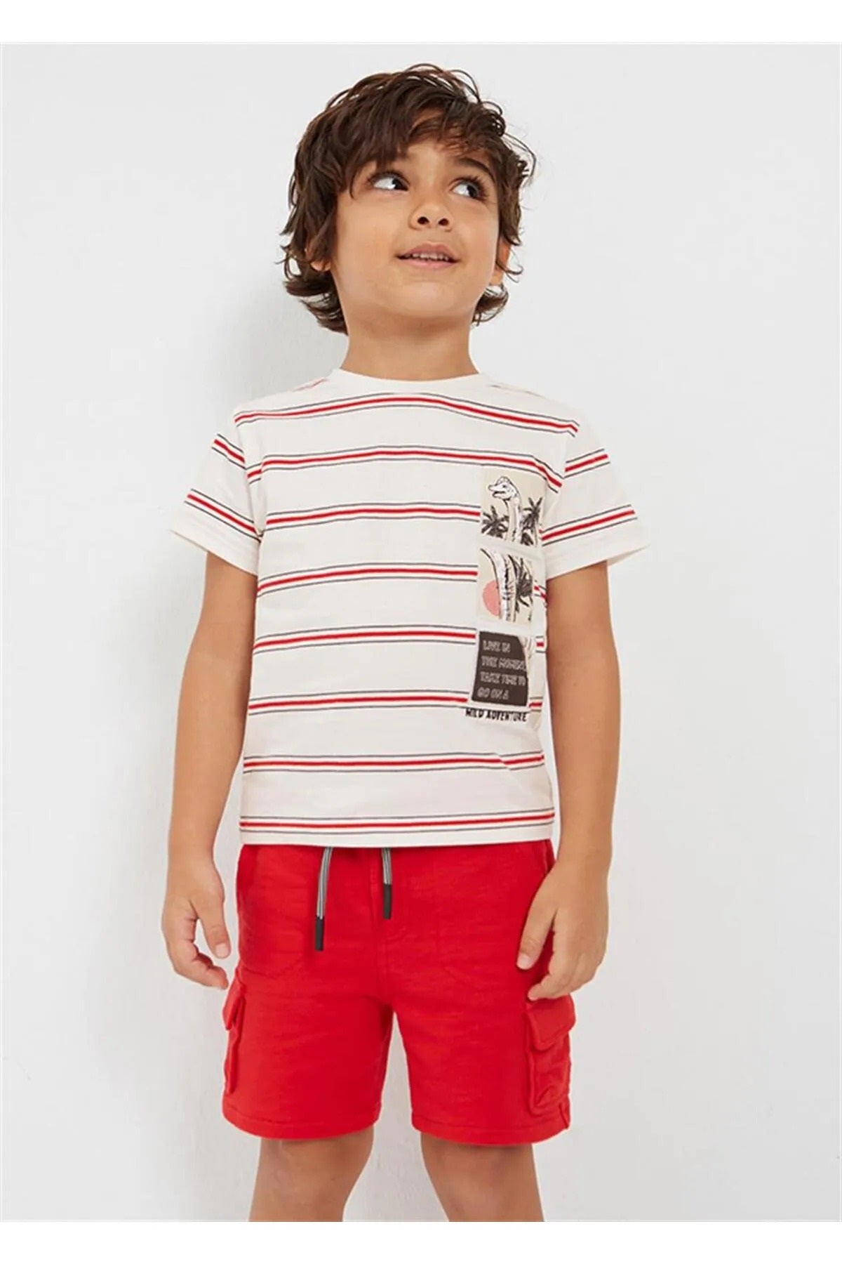 Mayoral Erkek Çocuk Kargo Cepli Şort  3222