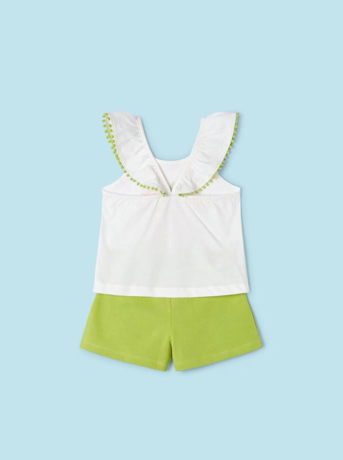 Mayoral kız çocuk tişört   şort set  3261