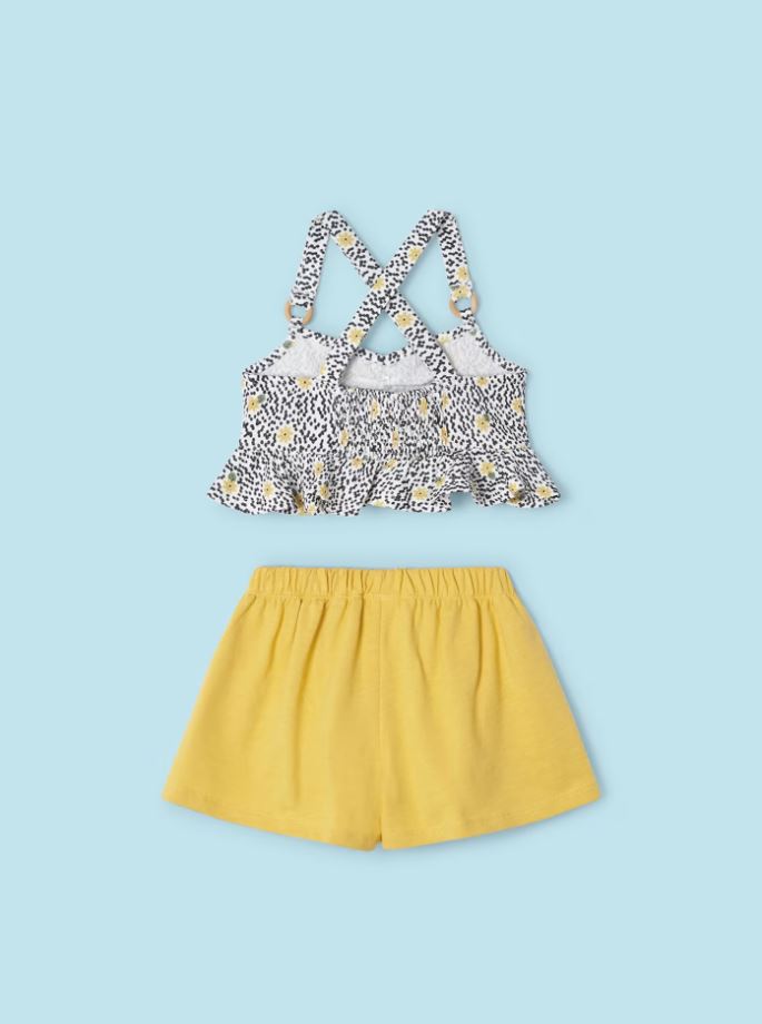 mayoral kız çocuk bluz şort set 3265