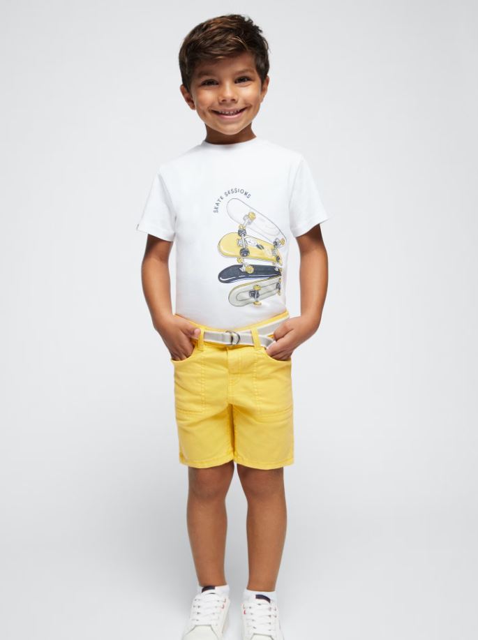 Mayoral erkek çocuk  kemer  şort 3275