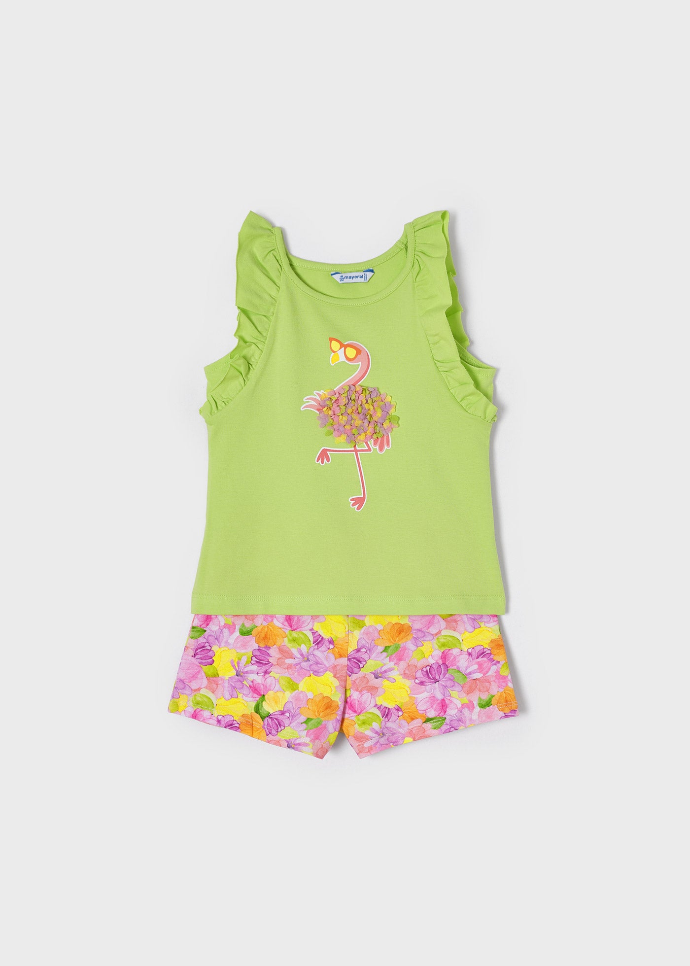 Mayoral kız çocuk tişört şort 2 li  set 3286