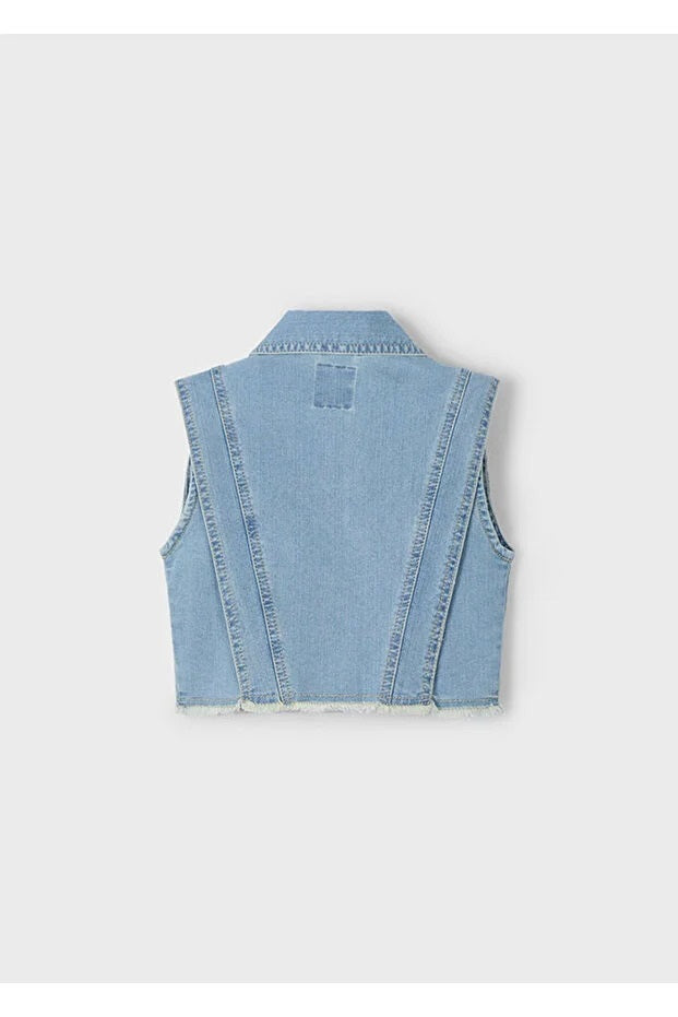 Mayoral kız çocuk denim yelek 3364