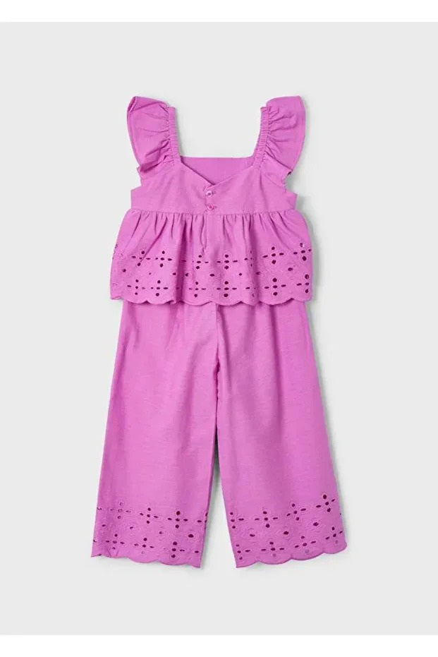 Mayoral kız çoıcuk pantolon bluz 2 li set 3561
