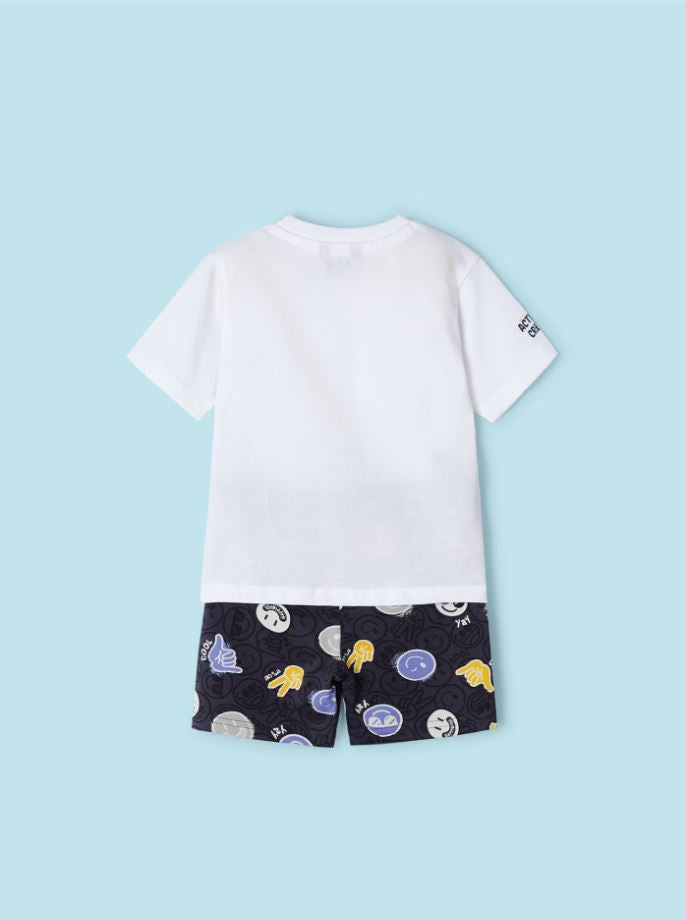 Mayoral erkek çocuk  tişört şort 2 li set 3606