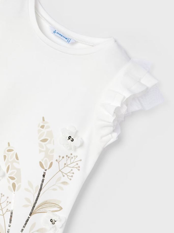 Mayoral kız çocuk tişört  tayt2 li  set  3707