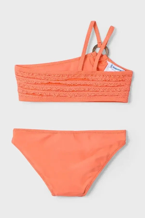 Mayoral kız çocuk turuncu bikini takım 3716