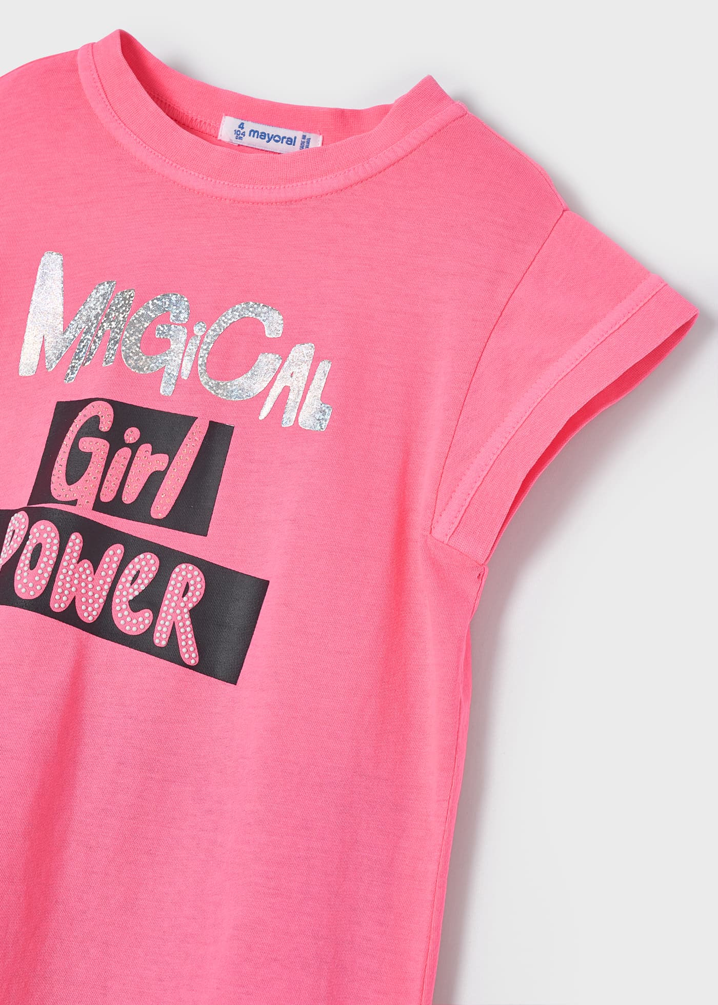 Mayoral kız çocuk yazlık tişört tayt set 3764