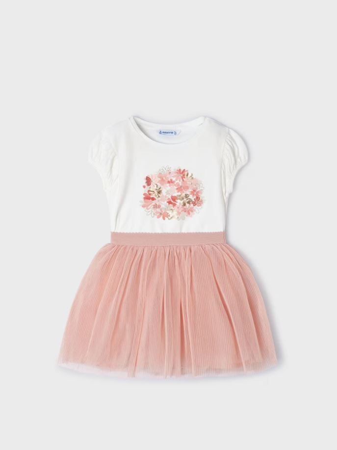 Mayoral kız çocuk tişört tütü etek 2 li set 3953