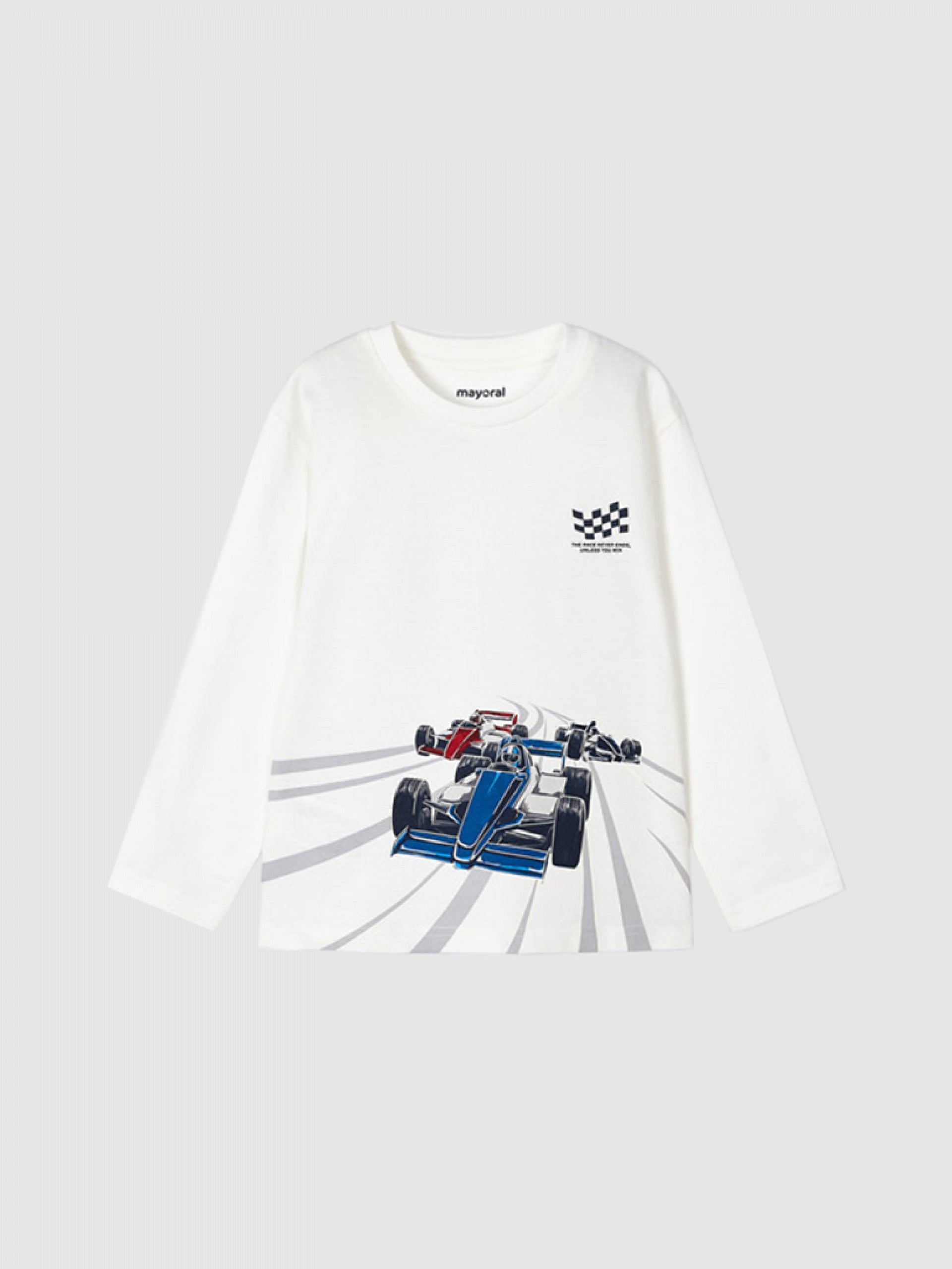 Mayoral Erkek Çocuk Neon Baskılı Sweatshirt  4017