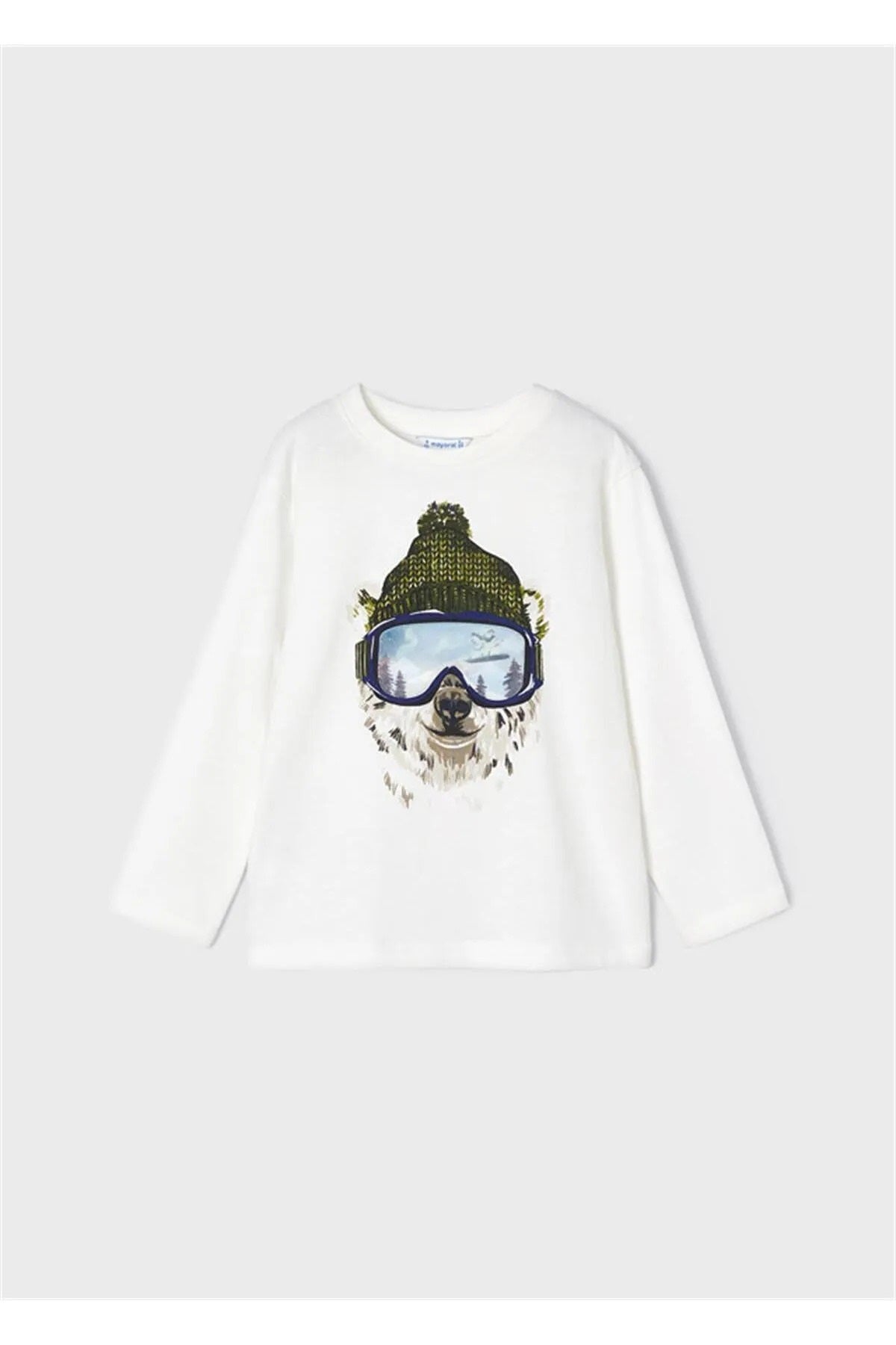 Mayoral Erkek Çocuk Üç Boyut Baskılı Sweatshirt 4036