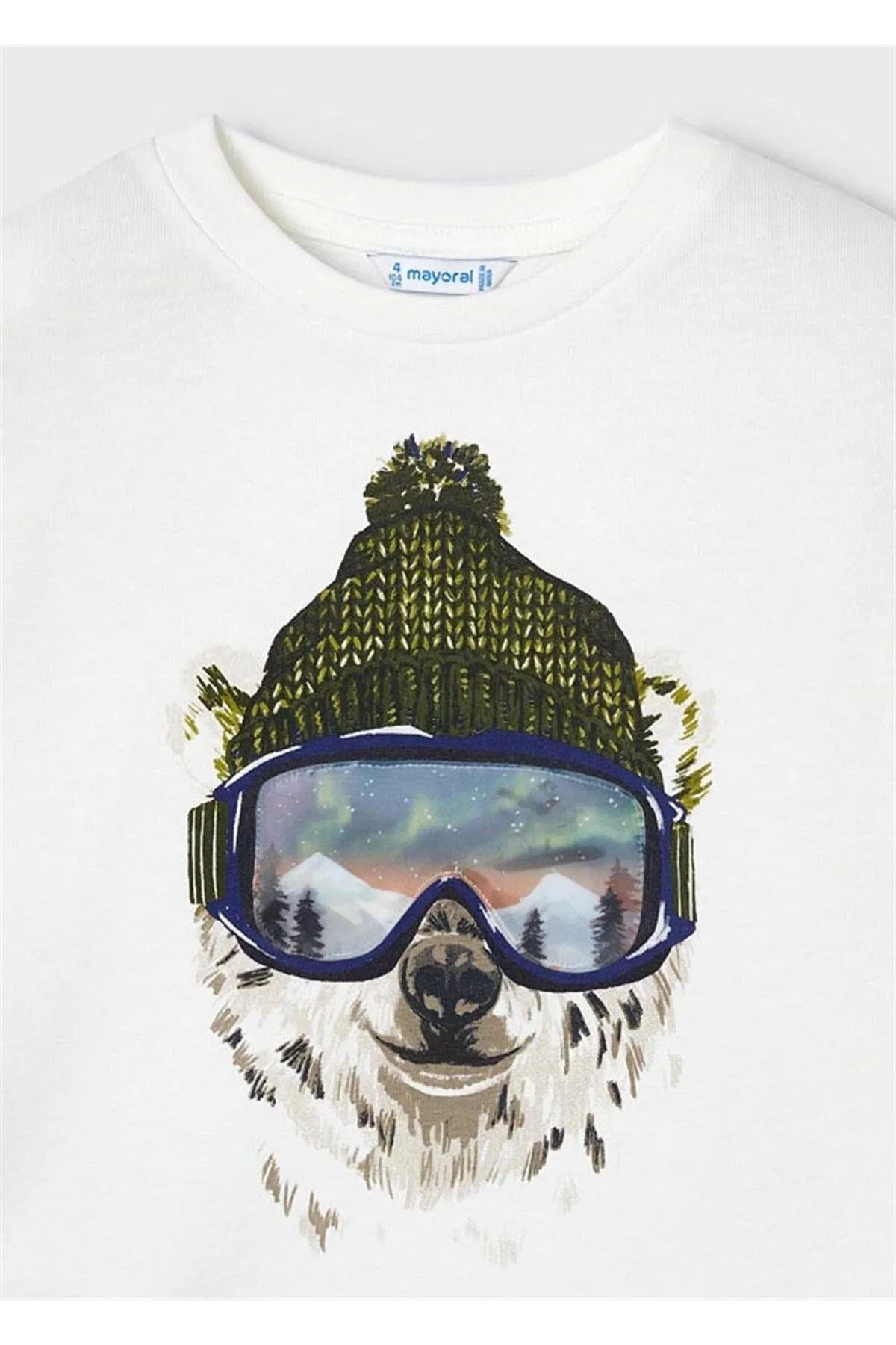 Mayoral Erkek Çocuk Üç Boyut Baskılı Sweatshirt 4036