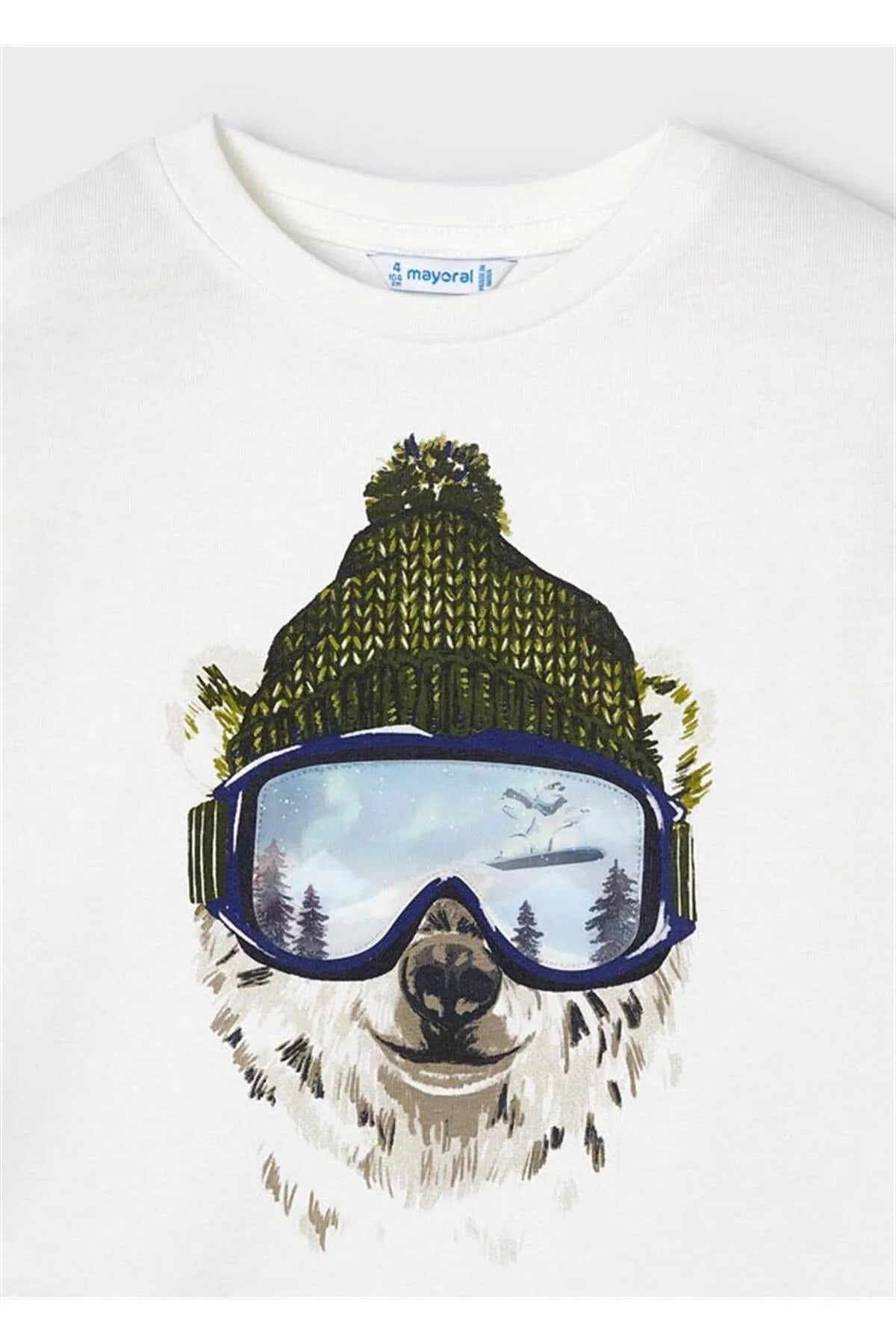 Mayoral Erkek Çocuk Üç Boyut Baskılı Sweatshirt 4036