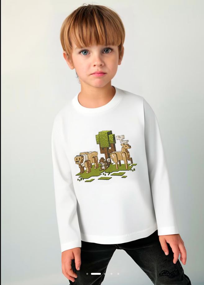 Mayoral Erkek Çocuk Baskılı Sweatshirt  4054