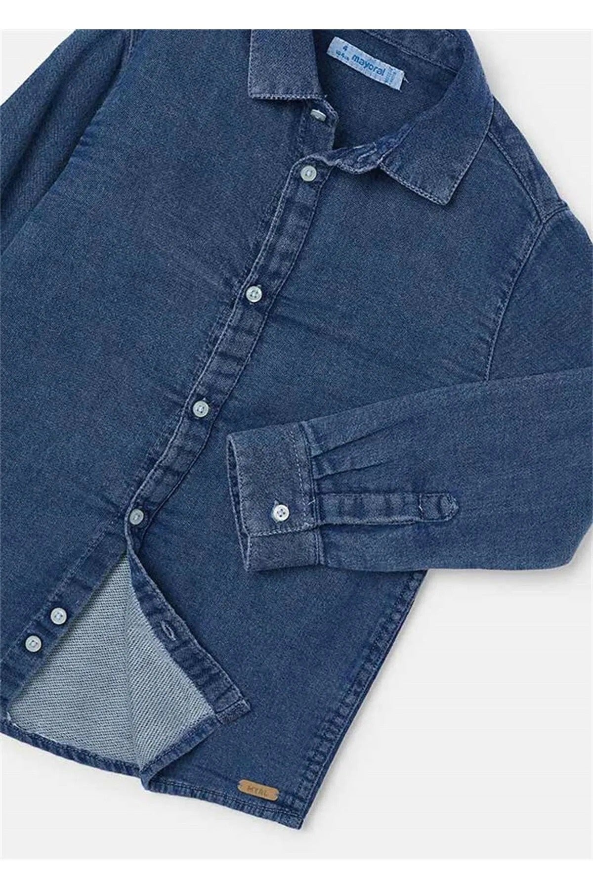 Mayoral erkek çocuk denim gömlek 4112