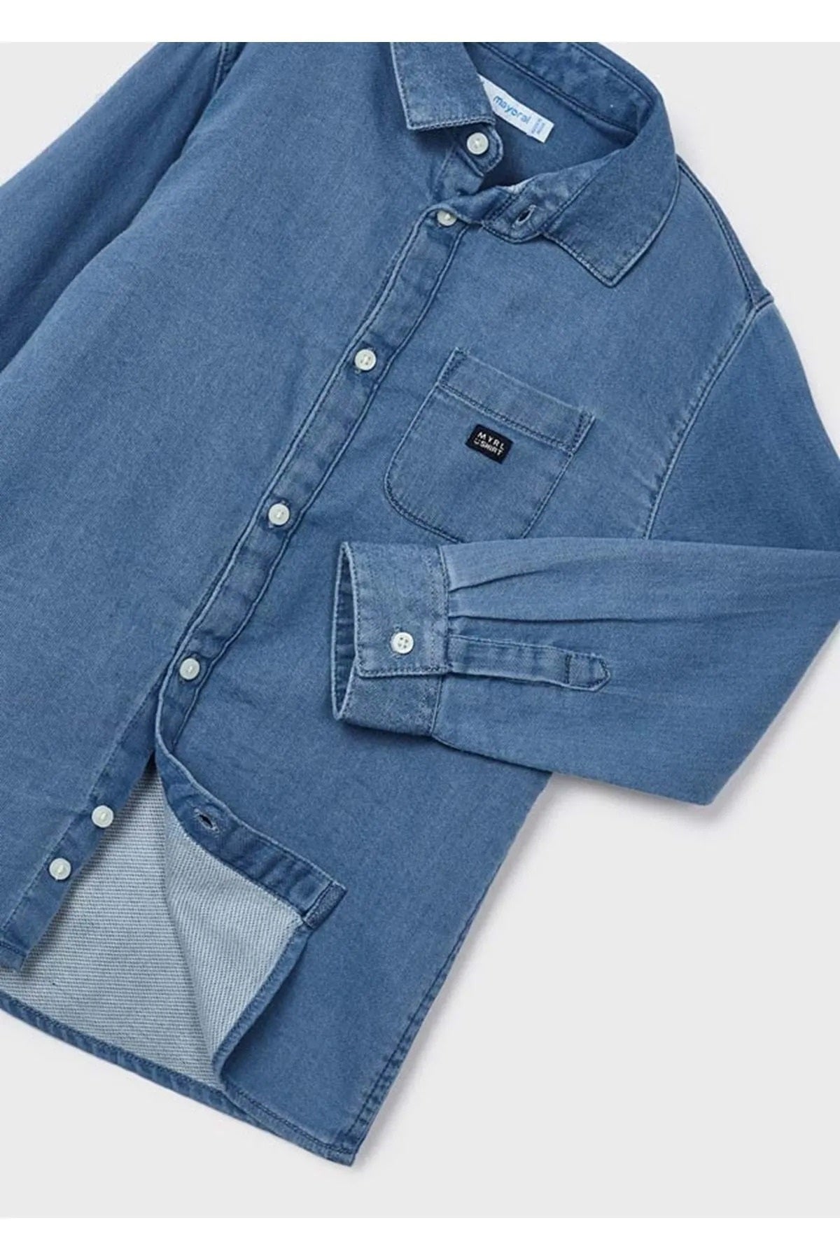 Mayoral erkek çocuk denim gömlek 4112