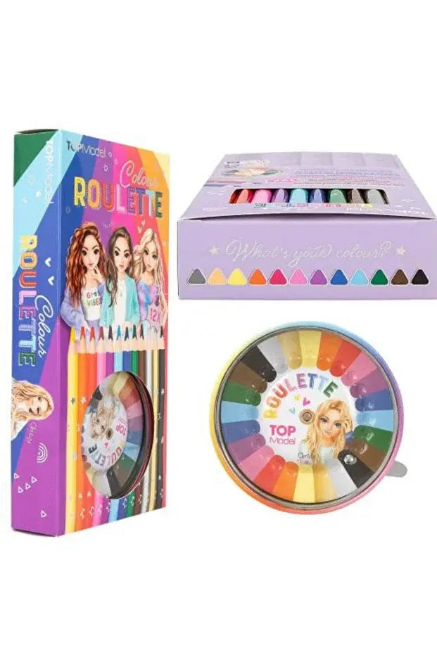Top model  renk ruleti kuru boya 412103