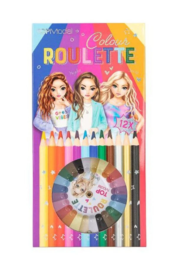 Top model  renk ruleti kuru boya 412103