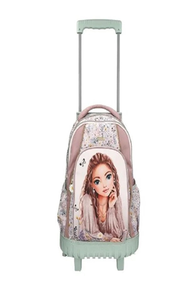 Top Model kız çocuk çekçekli tekerlekli sırt çantası 413305