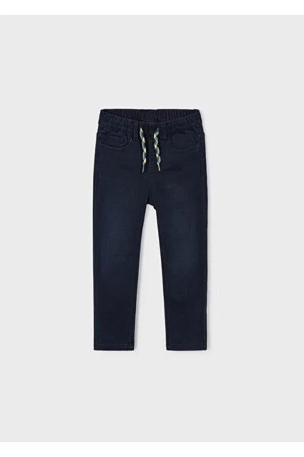 Mayoral erkek çocuk koşucu yumuşak denim pantolon 4516