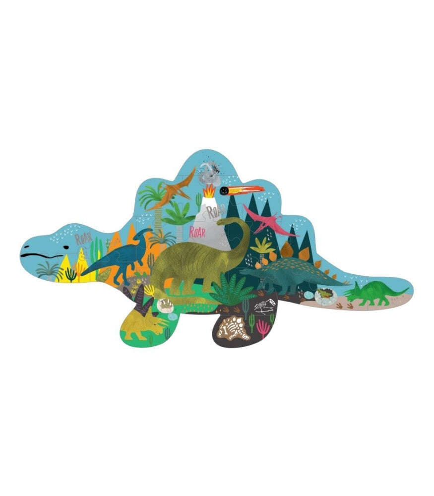 Floss & Rock Puzzle Dino (20 Parça)