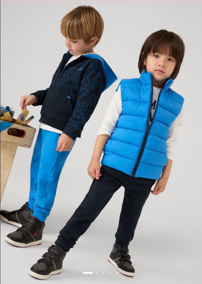 Mayoral erkek çocuk şişme yelek tişört pantolon 3 lü set 4606