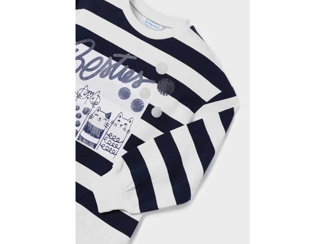 Mayoral kız  çocuk sweatshırt tayt set  4776