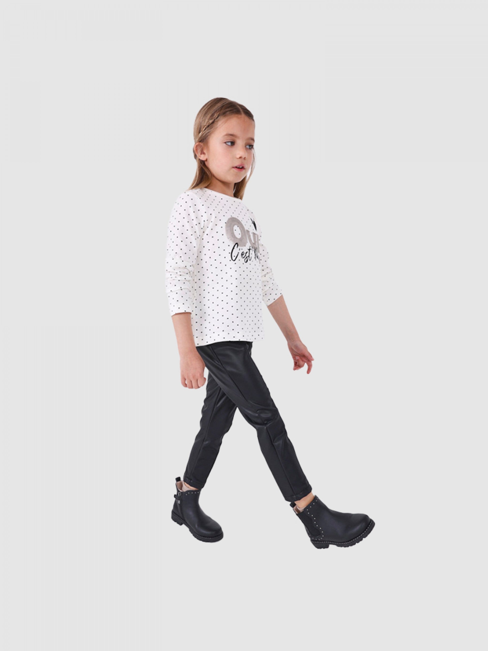 Mayoral kız çocuk vinil tayt pantolon 4780