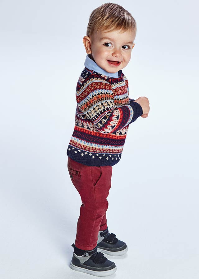 Mayoral erkek bebek kanvas pantolon 521