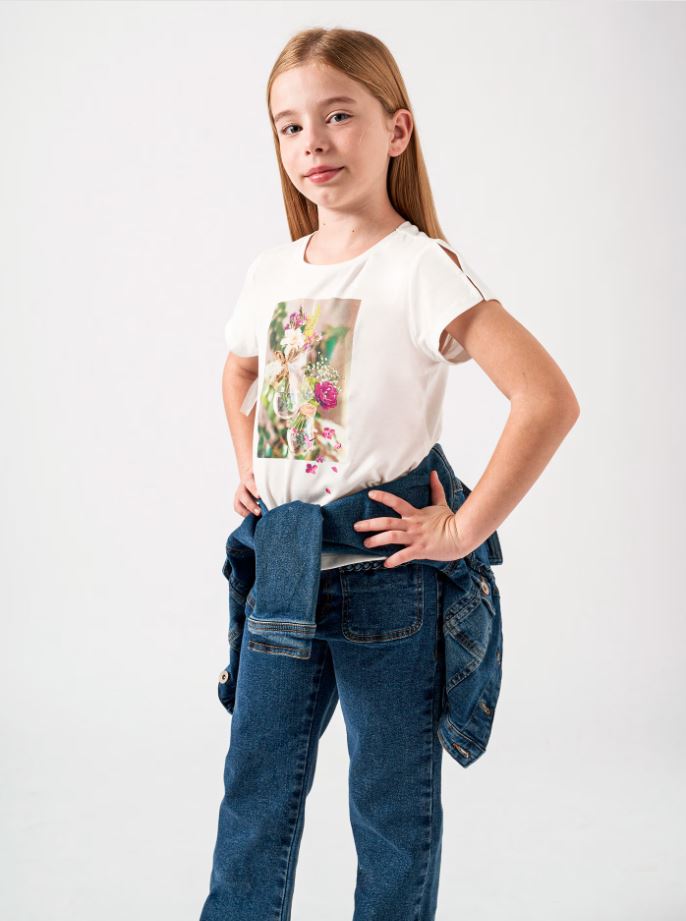 Mayoral kız çocuk tişört 6003