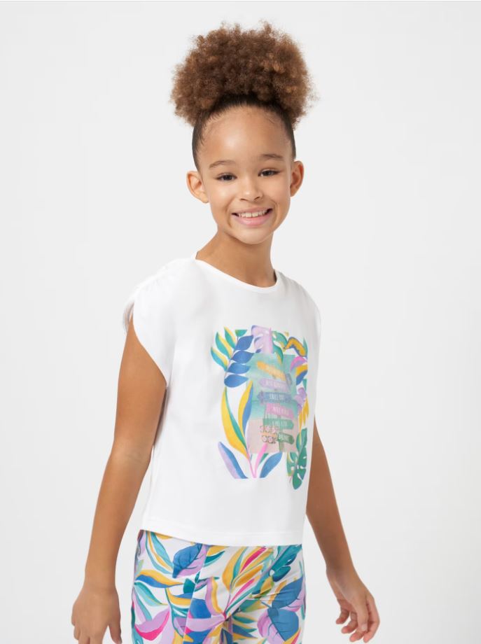Mayoral kız çocuk yazlık tişört 6011