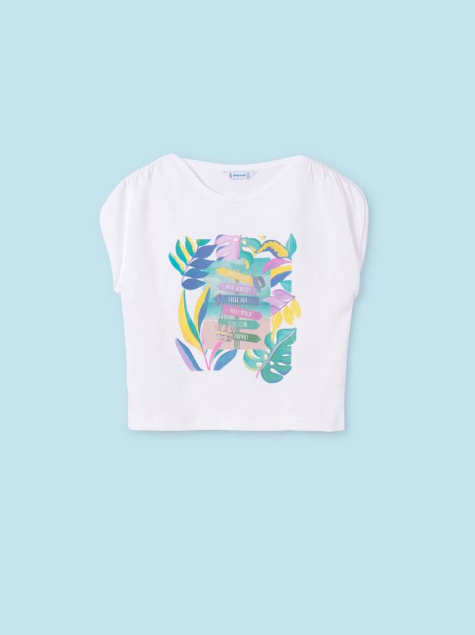 Mayoral kız çocuk yazlık tişört 6011