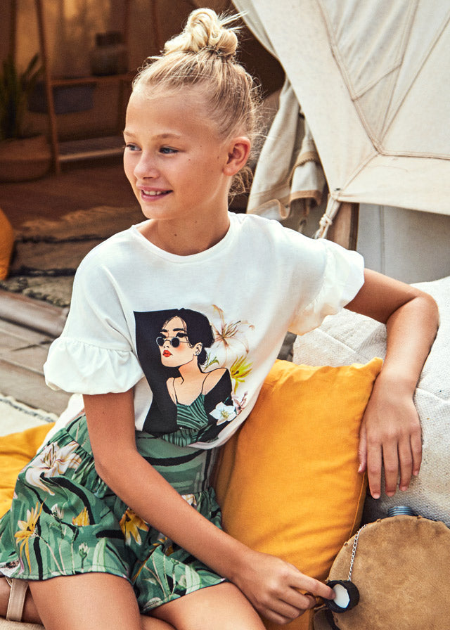 Mayoral kz çocuk yazlık tişört 6025